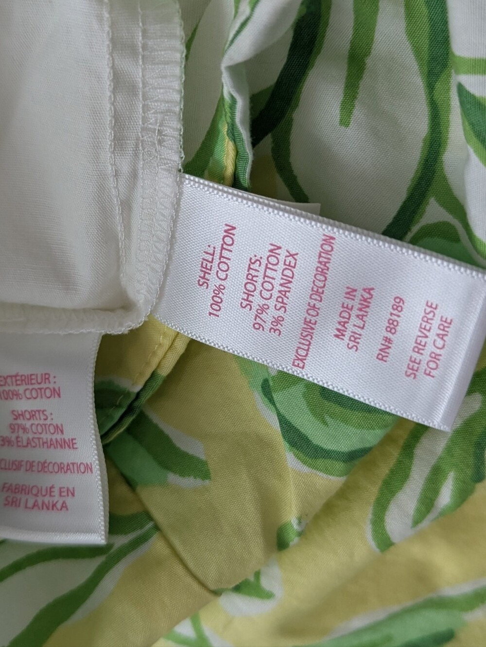 Lilly Pulitzer Gardner Mini Skirt Skort Ric Rac Trim Size 2 Resort Beach Preppy - Picture 7 of 9